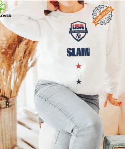 USA Basketball Shirt V2 Slam USA Basketball 50 Years Shirt