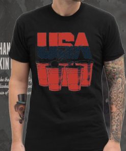 USA Beer Pong 4th of July 2023 shirt