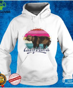USA Californian Summer Bear Animal Cali Retro California Shirtss