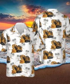 USA Caterpillar 6090 FS Excavator 3D All Over Printed Hawaiian Shirt