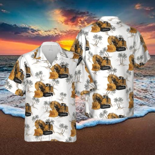 USA Caterpillar 6090 FS Excavator 3D All Over Printed Hawaiian Shirt