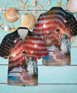 USA Cruising 4Th July Hawaiian Shirt