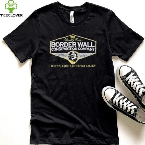 USA Donald Trump Border Wall Construction Company Shirt