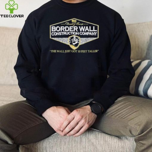 USA Donald Trump Border Wall Construction Company Shirt