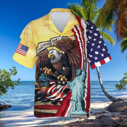 USA Eagle American Flag 3D Hawaiian Shirt Summer Beach For Men And Women Gift