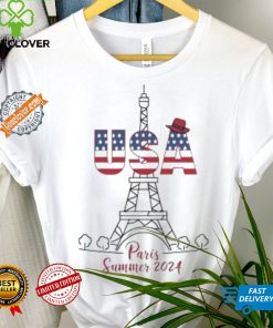 USA Eiffel Tower Paris Summer 2024 logo shirt