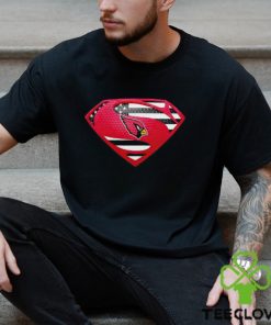 USA Flag Inside Arizona Cardinals Superman shirt