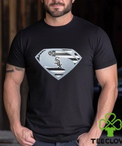 USA Flag Inside Chicago White Sox Superman shirt