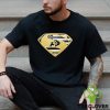 USA Flag Inside New Orleans Saints Superman shirt