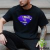 USA Flag Inside Dallas Cowboys Superman shirt