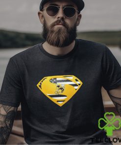 USA Flag Inside Georgia Tech Yellow Jackets Superman shirt