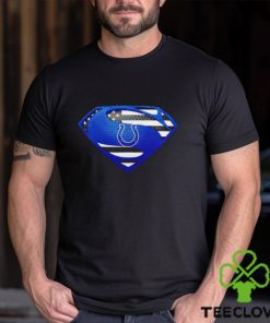 USA Flag Inside Indianapolis Colts Superman shirt