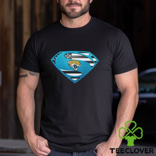 USA Flag Inside Jacksonville Jaguars Superman shirt