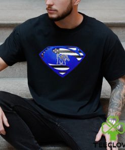 USA Flag Inside Memphis Tigers Superman shirt