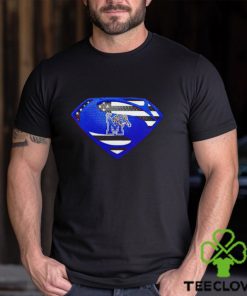 USA Flag Inside Memphis Tigers Superman shirt