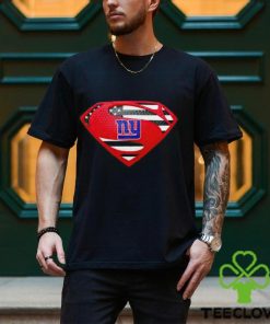 USA Flag Inside New York Giants Superman shirt