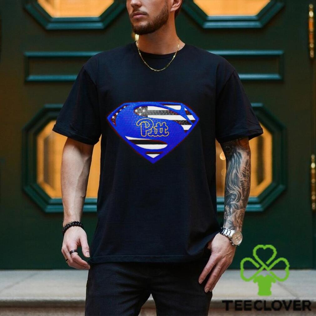 USA Flag Inside Pittsburgh Panthers Superman shirt USA Flag Inside Pittsburgh Panthers Superman shirt