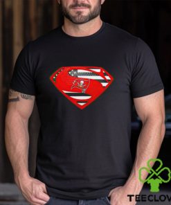USA Flag Inside Tampa Bay Buccaneers Superman shirt