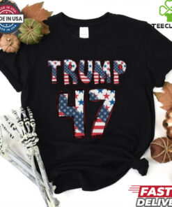 USA Flag Sweatshirt, Republican Hoodie, Trump 47 Sweatshirt
