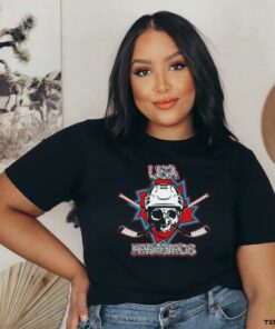 USA Freebirds NHL logo t shirt black