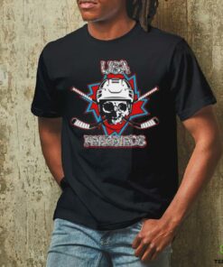USA Freebirds NHL logo t shirt black