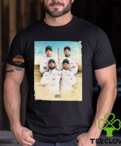 USA Golf The Four For Paris Olympics Scottie Scheffler Xander Schauffele Wyndham Clark And Collin Morikawa Classic T Shirt