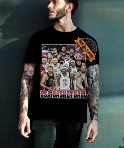 USA Men's Basketball 2024 Summer Olympics Roster Shirt