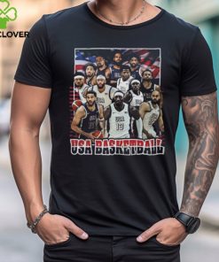 USA Mens Basketball 2024 Summer Olympics Roster Unisex T Shirt