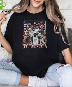 USA Mens Basketball 2024 Summer Olympics Roster Unisex T Shirt