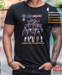 USA Men’s Olympic Gold Basketball 2024 Avengers T Shirt 2 USA Men’s Olympic Gold Basketball 2024 Avengers T Shirt