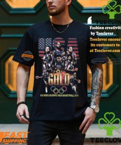 USA Men’s Olympics Gold Basketball 2024 T Shirt 1 USA Men’s Olympics Gold Basketball 2024 T Shirt