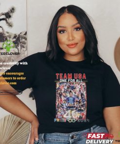USA National Team One For All 40 Paris Olympic 2024 T Shirt