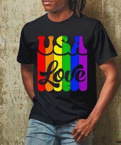 USA Pride Rainbow Love 2023 shirt