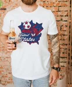 USA Soccer Vintage Map Shirt