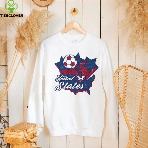 USA Soccer Vintage Map Shirt