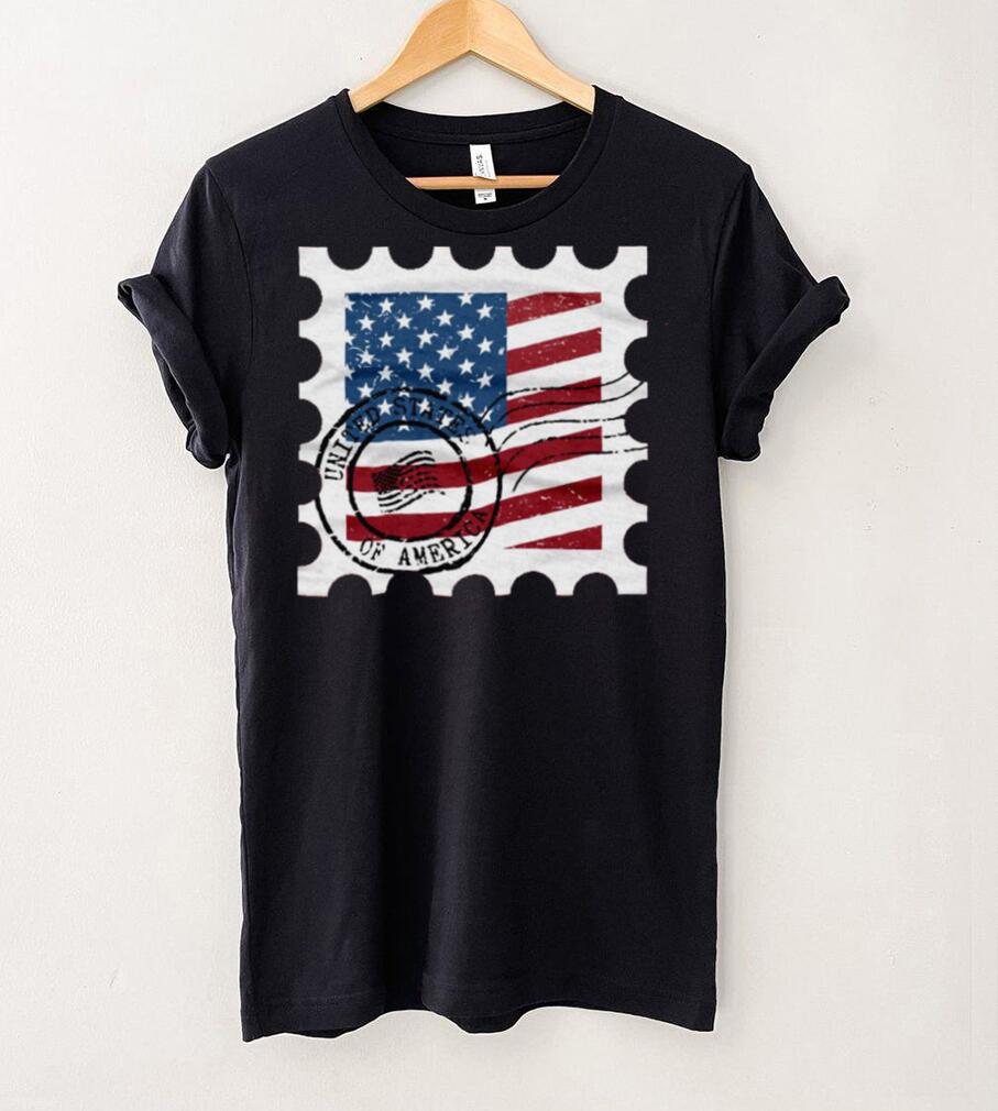 USA Stamp WHT Shirt USA Stamp WHT Shirt