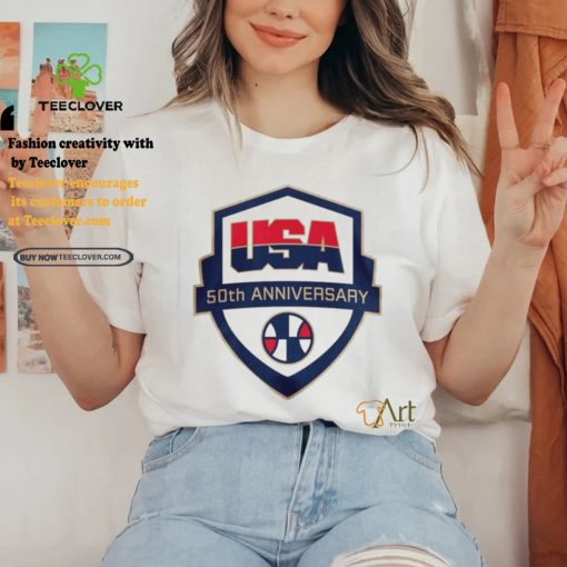 USA Team Basketball 50th Anniversary T shirt