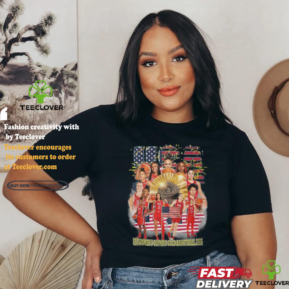 USA Women’s Olympic Gold Basketball Champions 2024 T Shirt USA Women’s Olympic Gold Basketball Champions 2024 T Shirt