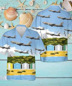 USAF 100th Air Refueling Wing Boeing KC 135 Stratotanker Hawaiian Shirt