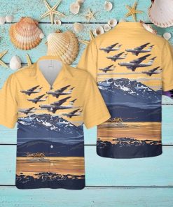 USAF 436th Airlift Wing Lockheed C 141 Starlifter 3D All Over Printed Hawaiian Shirt