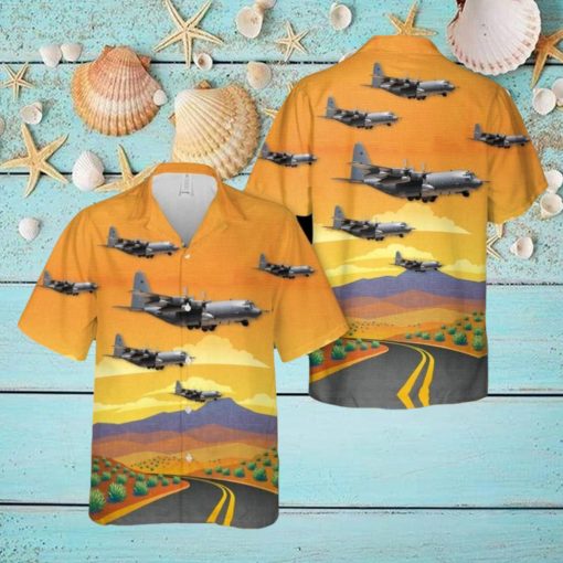 USAF MC 130W Combat Spear Hawaiian Shirt Summner Vacation Shirt