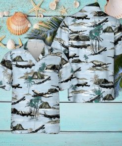 USAF RC 135 Rivet Joint Recon Airplane Hawaiian Shirt For Men And Women