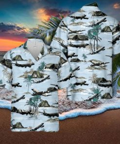 USAF RC 135 Rivet Joint Recon Airplane Hawaiian Shirt For Men And Women