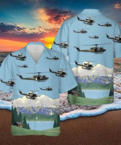 USAF UH 1N Twin Huey 6th Special Operations Squadron Hawaiian Shirt