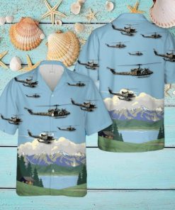 USAF UH 1N Twin Huey 6th Special Operations Squadron Hawaiian Shirt