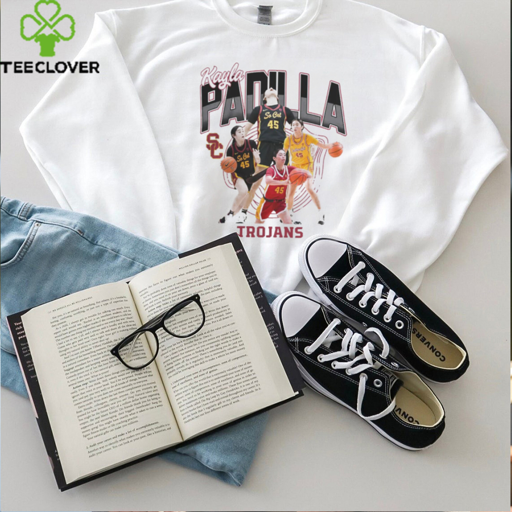 USC NCAA Women's Basketball Kayla Padilla Official 2023 2024 Post Season T Shirt USC NCAA Women's Basketball Kayla Padilla Official 2023 2024 Post Season T Shirt