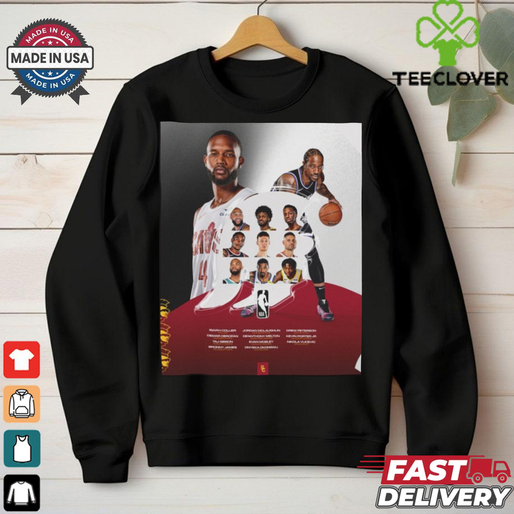 USC Trojan Players Name The 2024 25 NBA season starts tonight Poster t shirt USC Trojan Players Name The 2024 25 NBA season starts tonight Poster t shirt