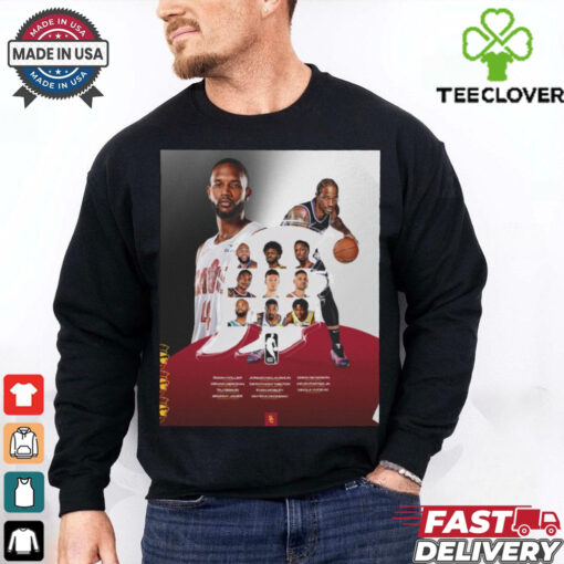 USC Trojan Players Name The 2024 25 NBA season starts tonight Poster t shirt