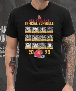 USC Trojans 2023 Football Schedule shirt