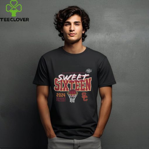 USC Trojans 2024 NCAA Women_s Basketball Tournament March Madness Sweet 16 Fast Break T Shirt